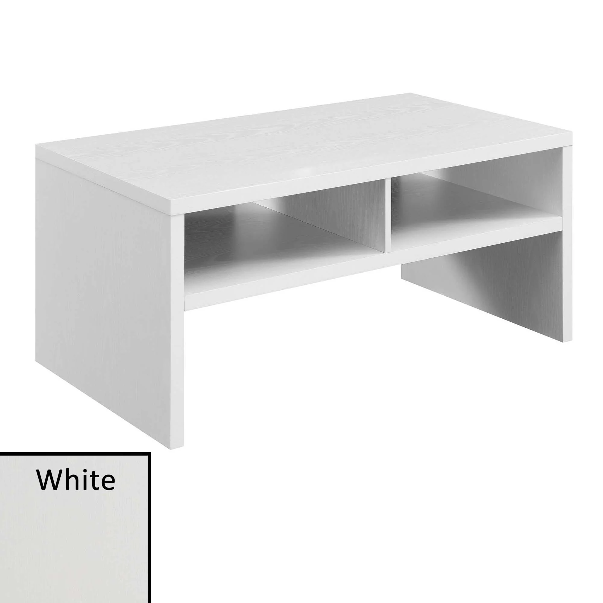 Convenience Concepts Northfield Admiral Deluxe Coffee Table with Shelves