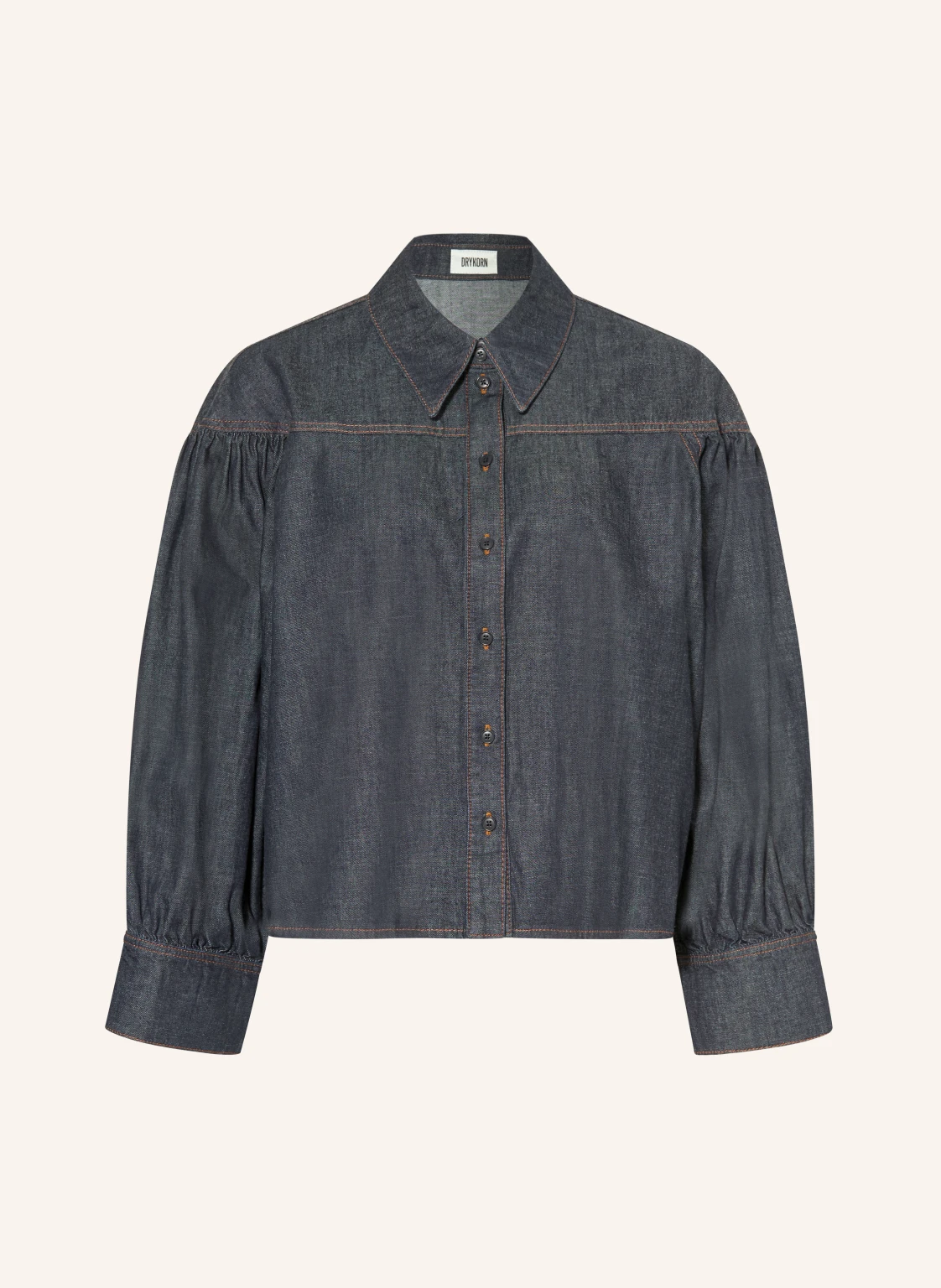 DRYKORN Hemdbluse SELENI in Jeansoptik