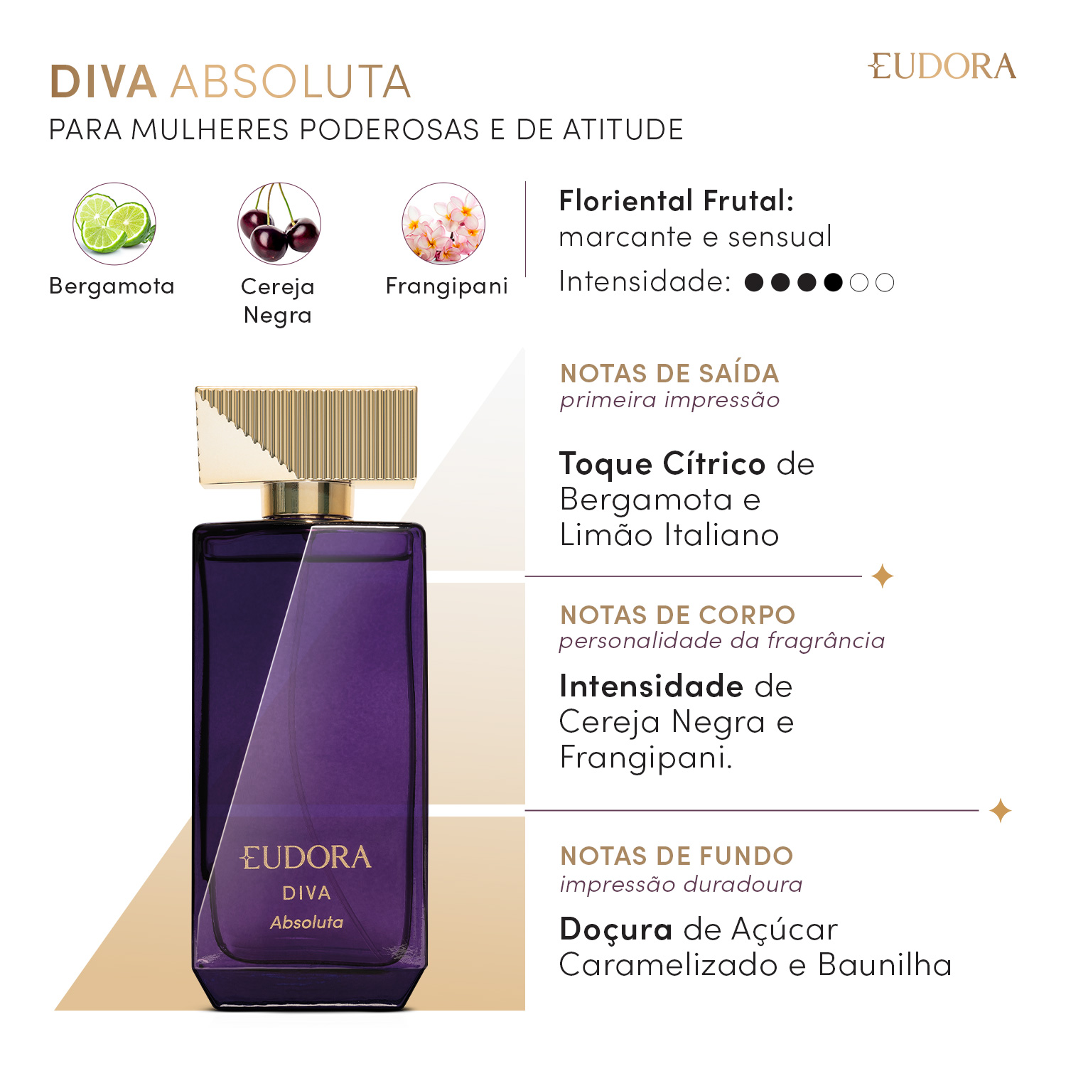 Diva Absoluta Desodorante Colônia 100ml