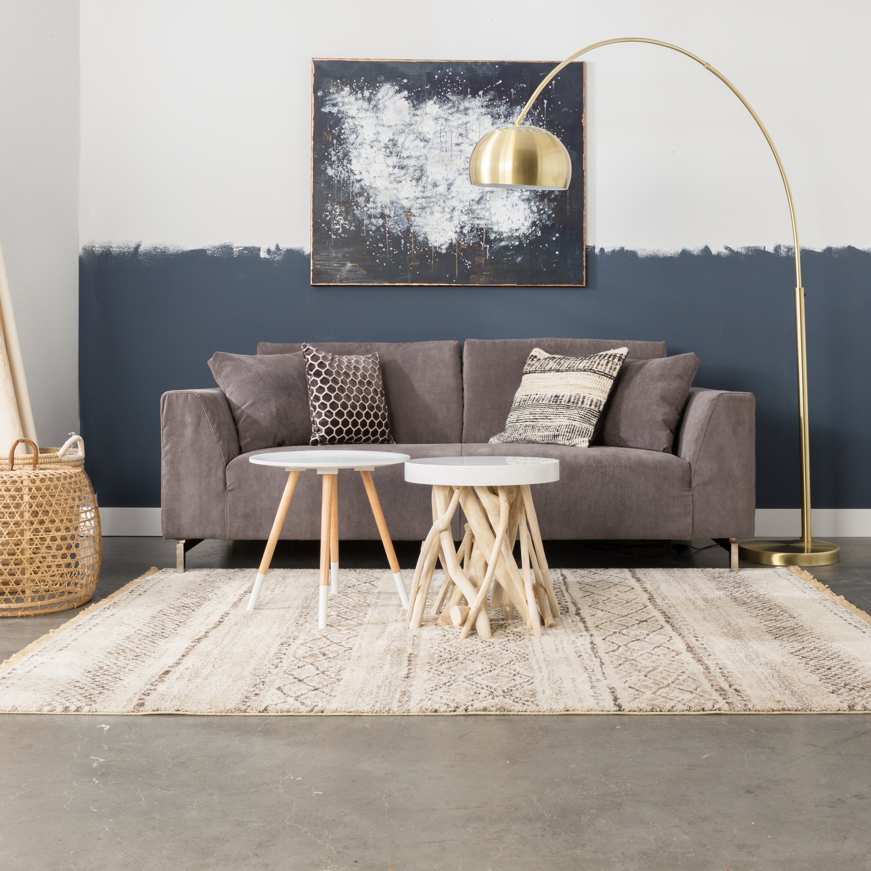 Zuiver Metal Bow Booglamp - Goud