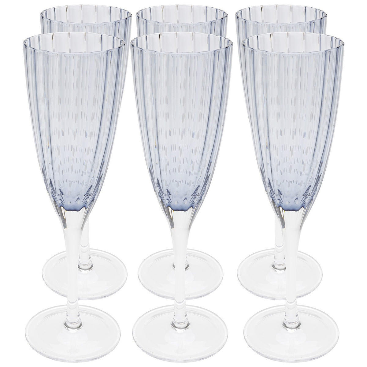 Kare Design Champagneglazen Clue (6/set)