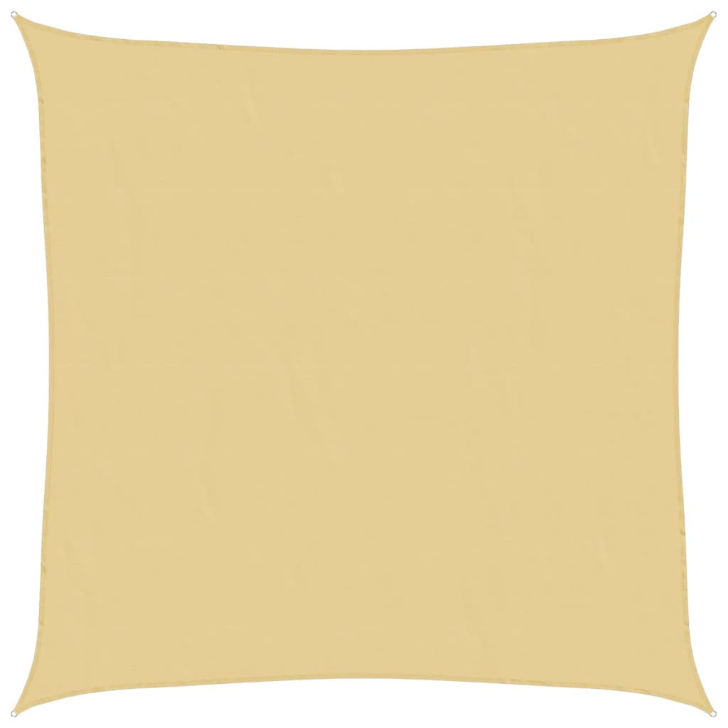 Żagiel przeciwsłoneczny, piaskowy, 2x2 m, 100% poliester