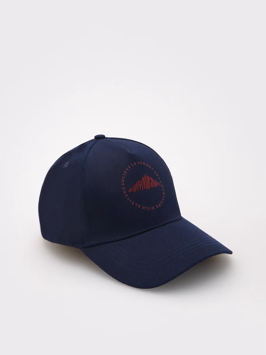 Baseball Cap With Embroidery