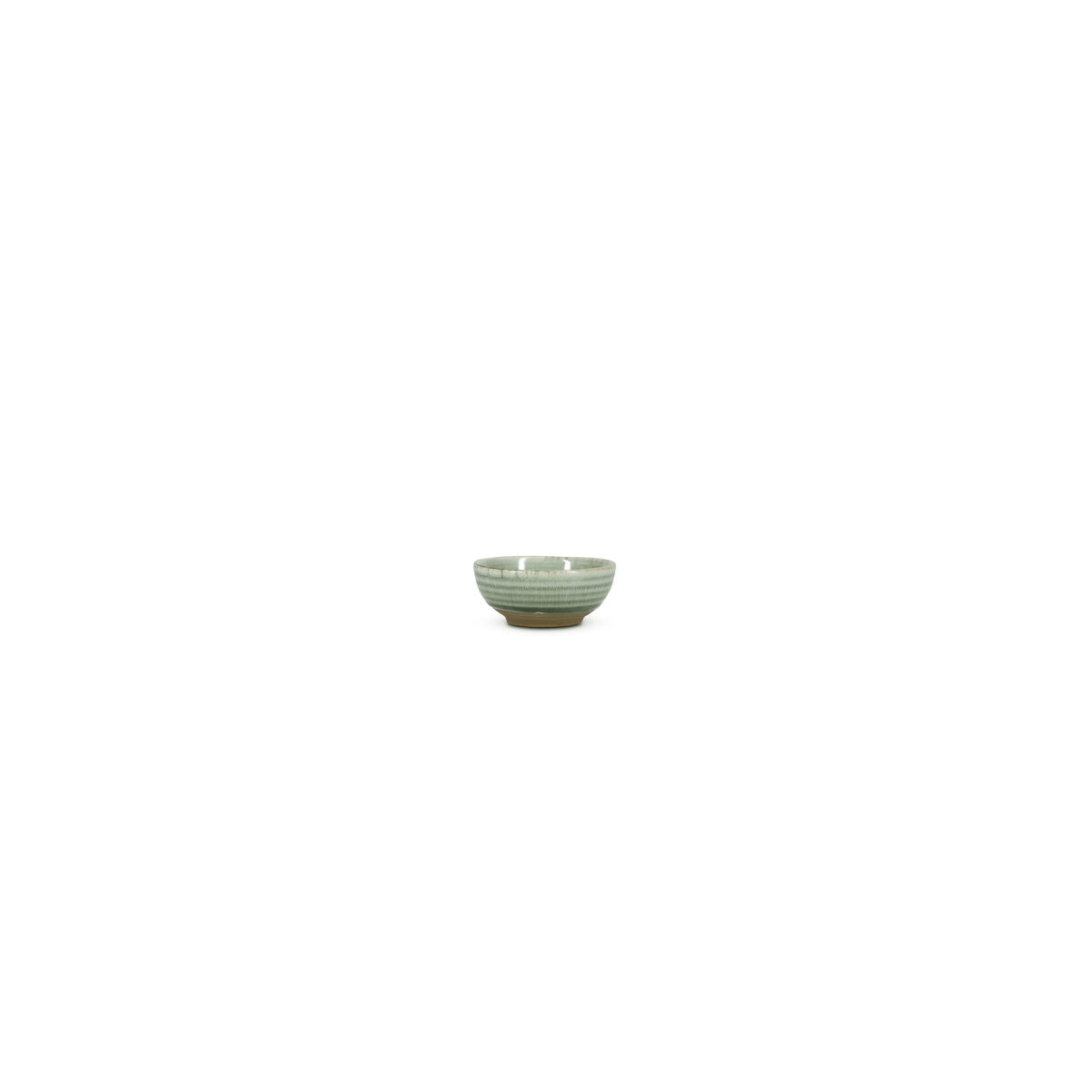 Salt & Pepper - Kom 8,5xH4cm groen Cameo - Set van 4