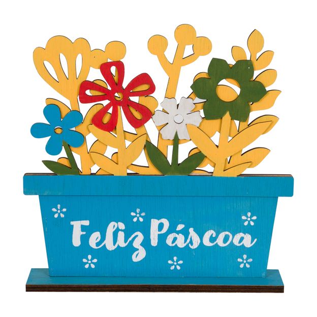 FLOREIRA ADORNO 22 CM CHOCO CHITA