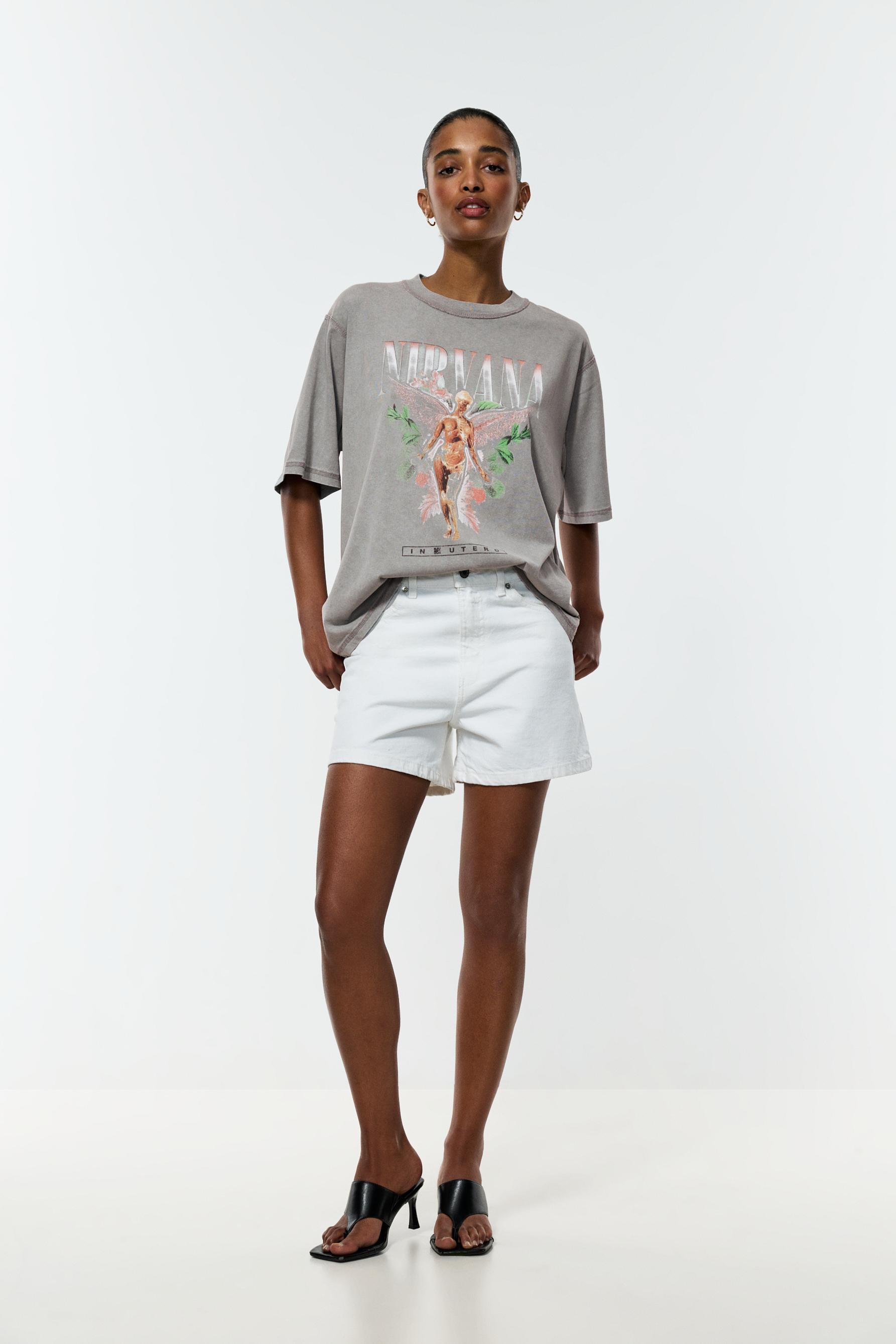 Camiseta oversize Nirvana
