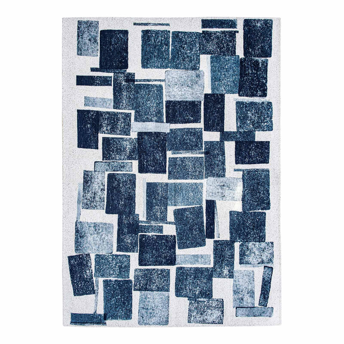 Louis De Poortere vloerkleed Ice Blue - blauw - 80x150cm
