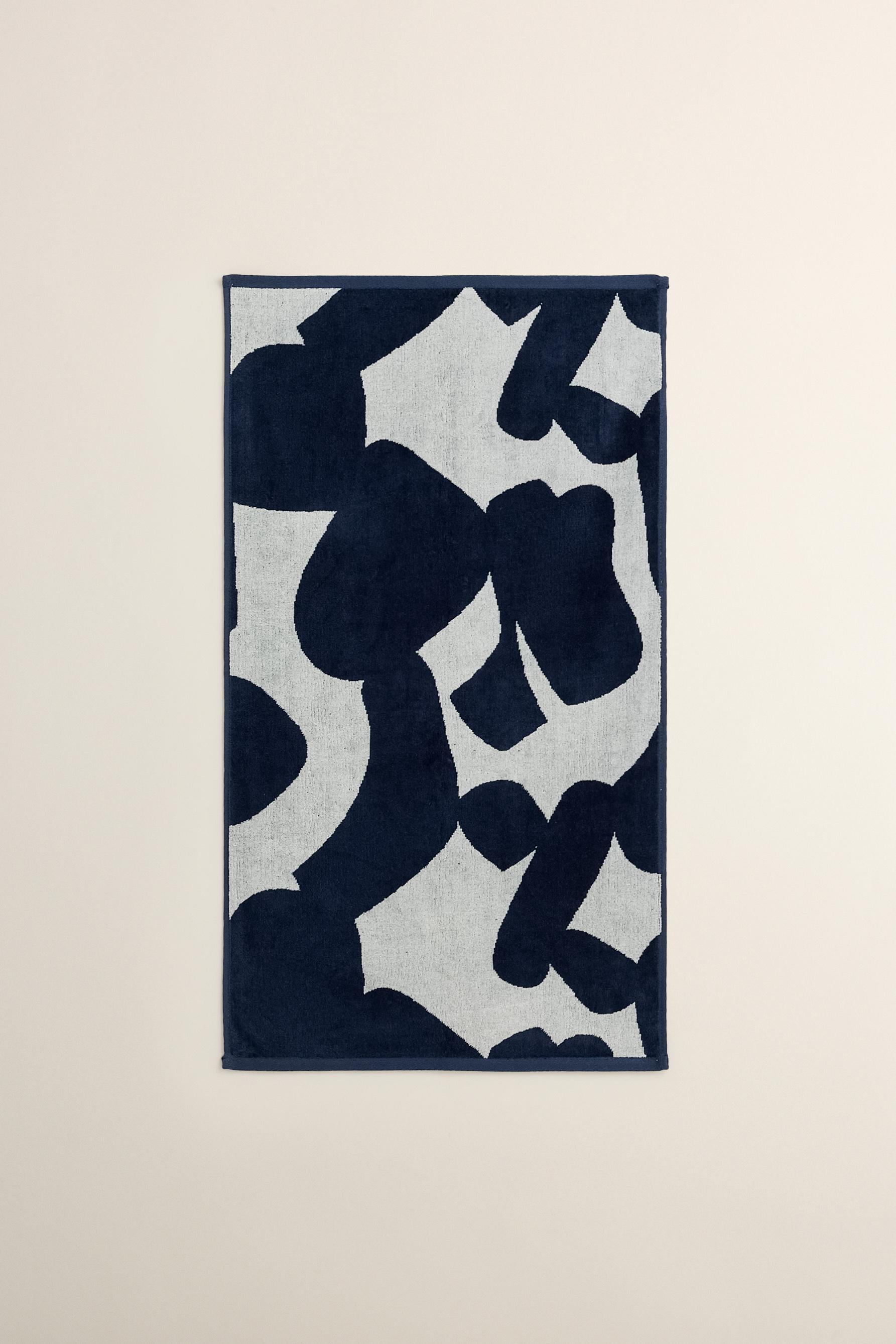 Toalla de mano estampada 90 x 50 cm