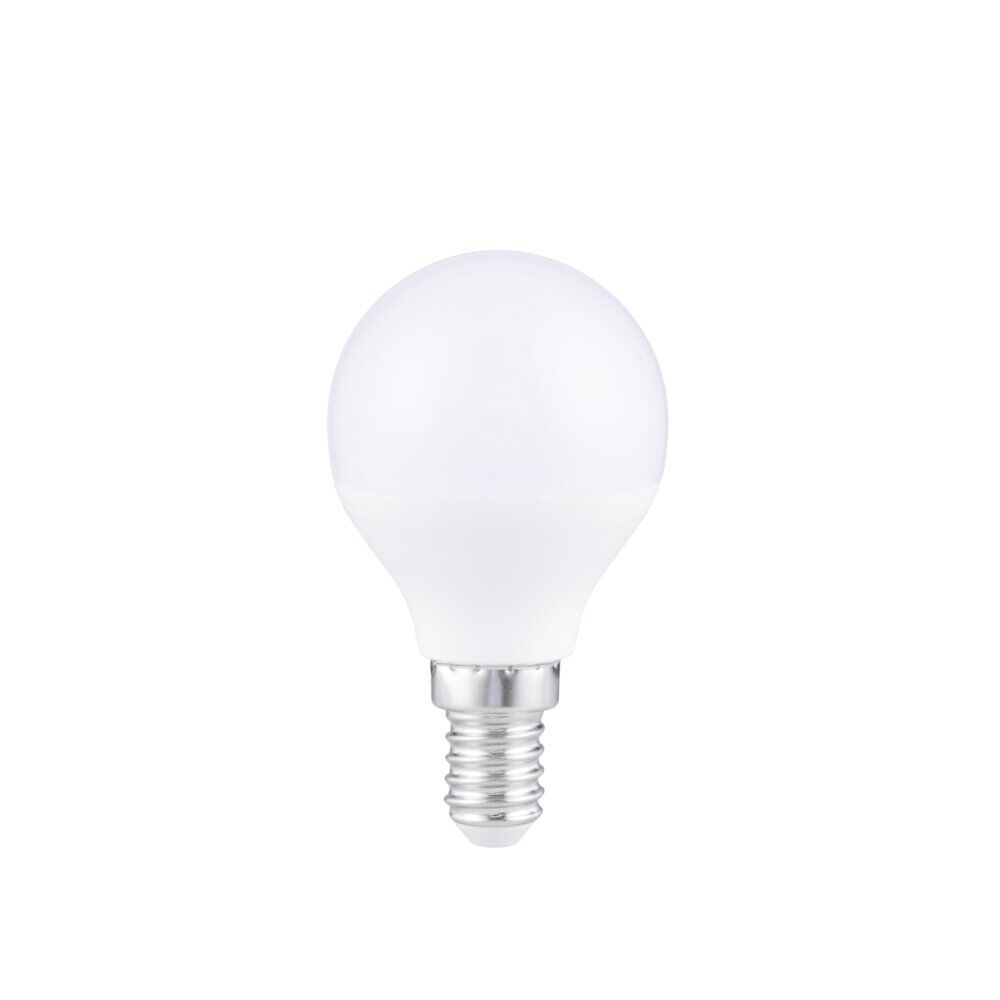 Ampoule LED E14 G45 blanc chaud 4,9W=40W 470lms classe F