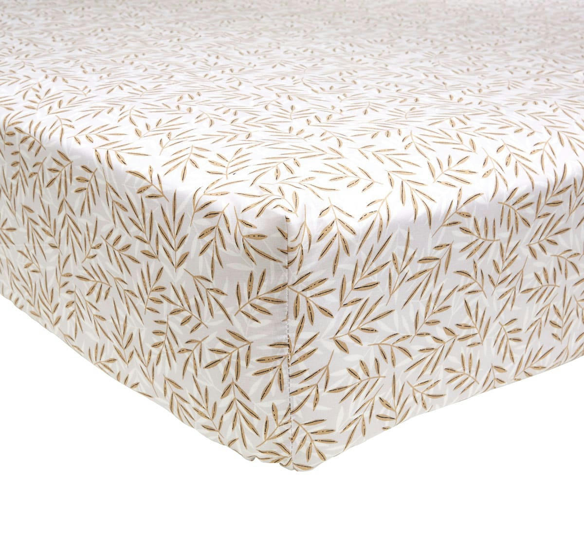 MARGOT - Drap housse en lyocell beige 140x190
