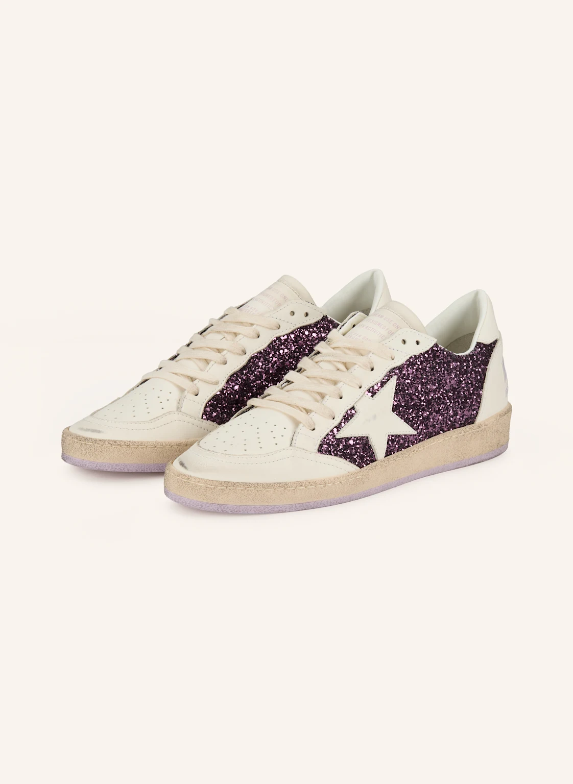 GOLDEN GOOSE Sneaker BALL STAR mit Pailletten