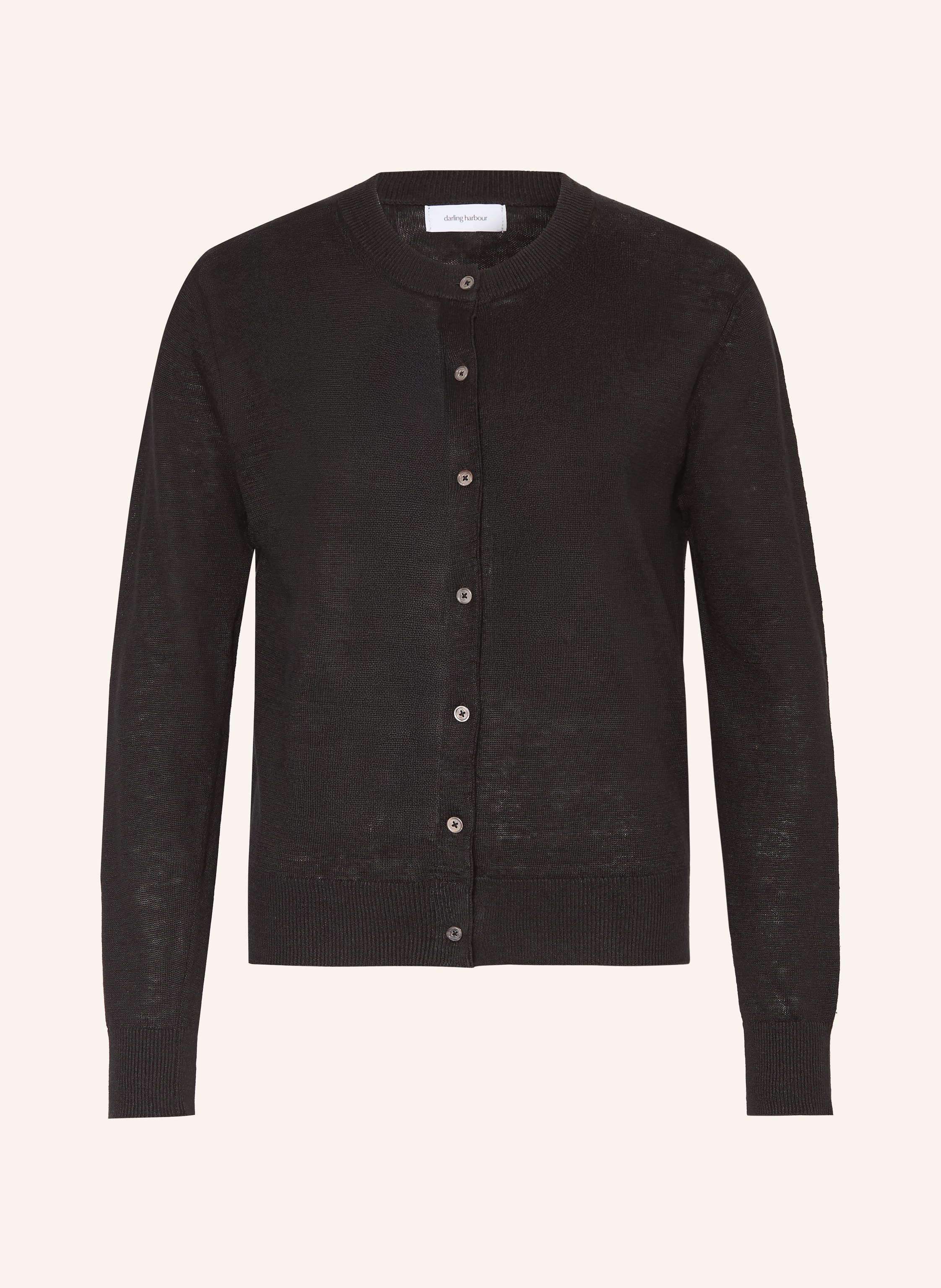 darling harbour Strickjacke aus Leinen
