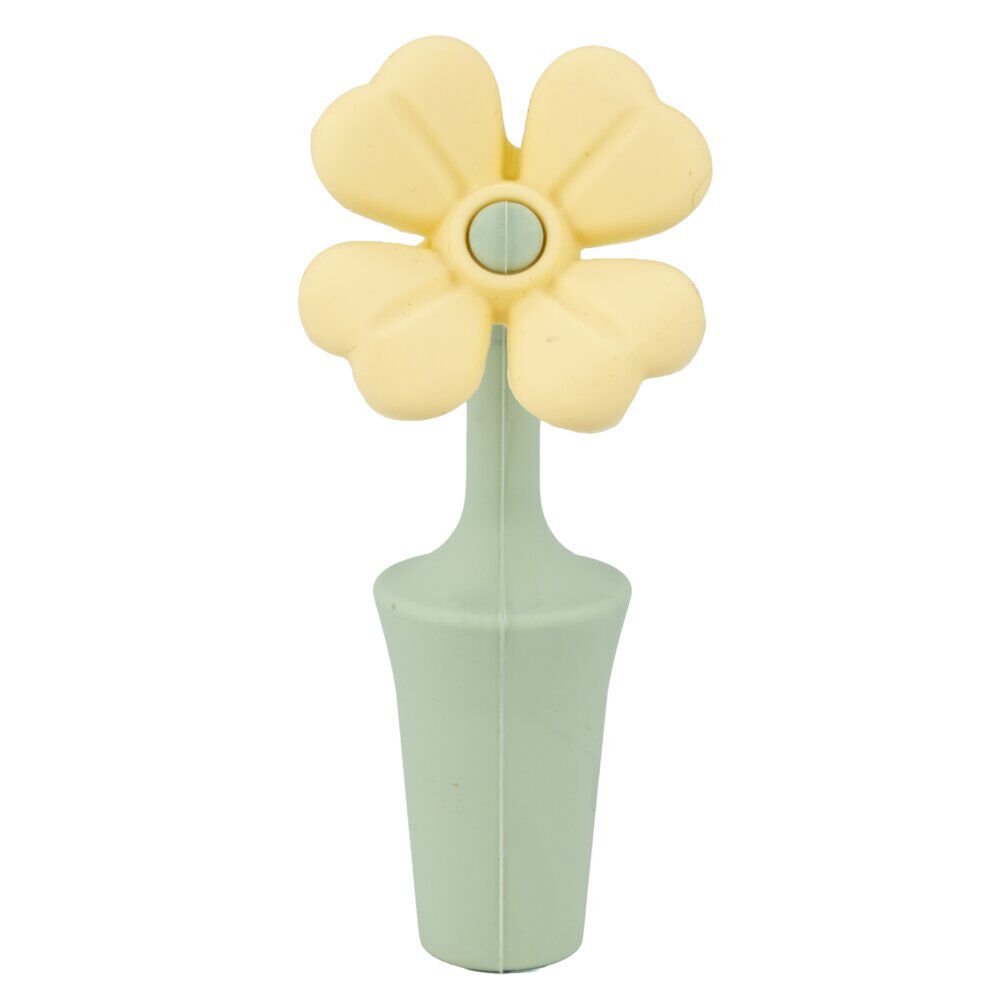 Bouchon silicone x3 forme fleur Ø2,5xH6cm