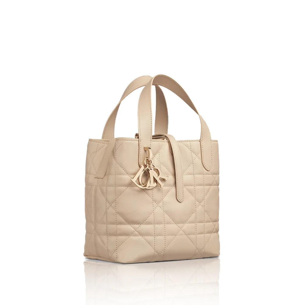 Dior Toujours Rattan pattern Tote Bag