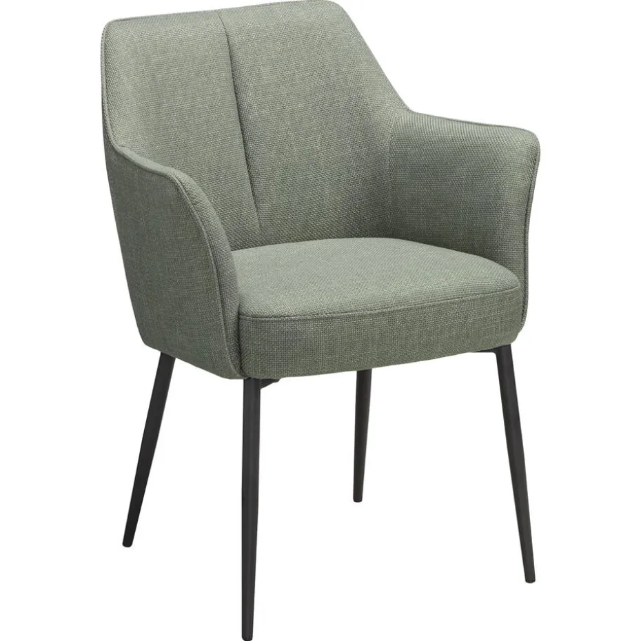 Kwantum Eetkamerstoelen | Stoel Comerio  Groen