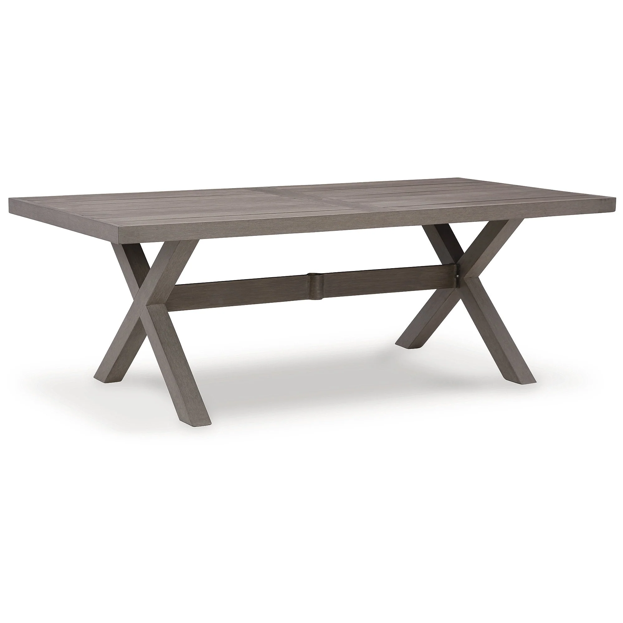 Signature Design by Ashley Hillside Barn Brown Outdoor Dining Table - 84 W x 42 D x 29 H