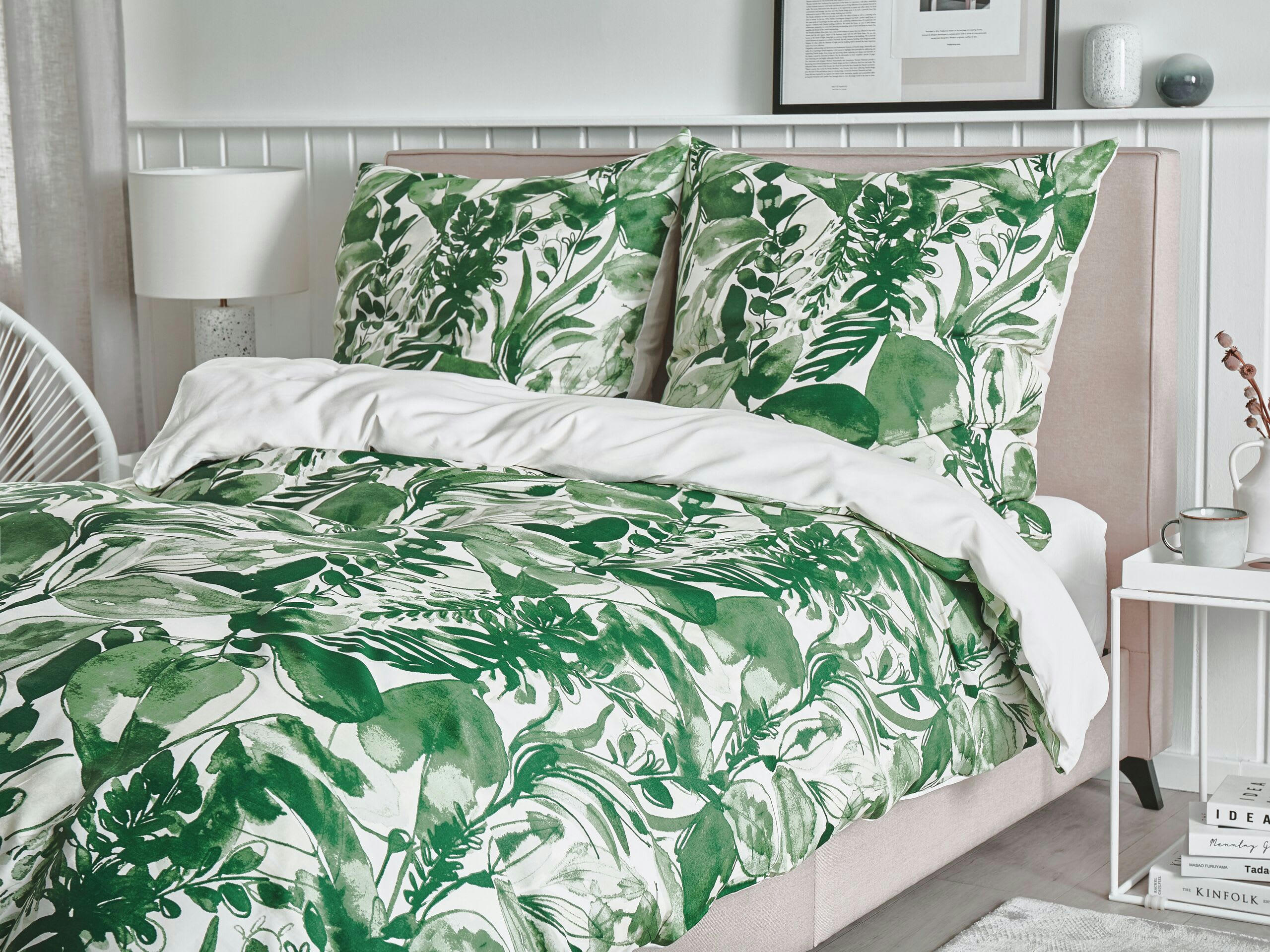 GREENWOOD 200 - Linge de lit en tissu vert