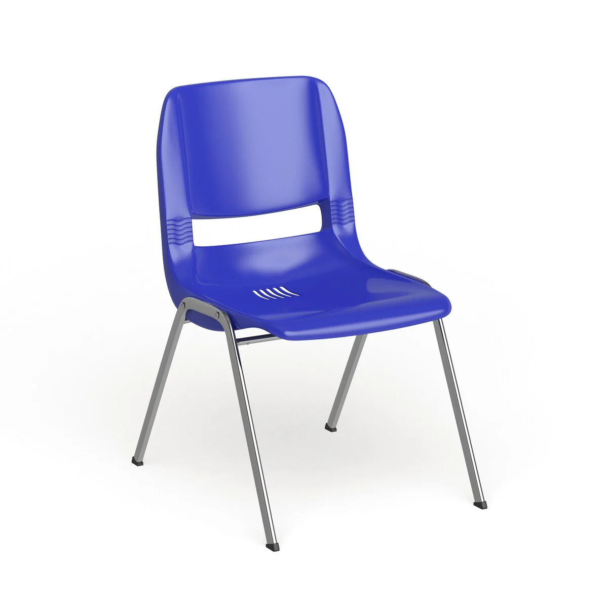 Kid's Ergonomic Shell Stack Chair with 14 Seat Height