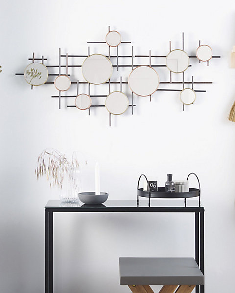 Miroir IBOS 113 cm 55 cm Métal Noir