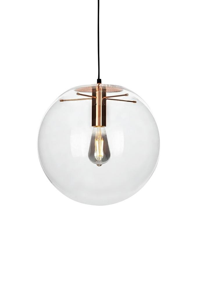 MOOSEE lampa wisząca SANDRA 20 miedziana - szkło, metal