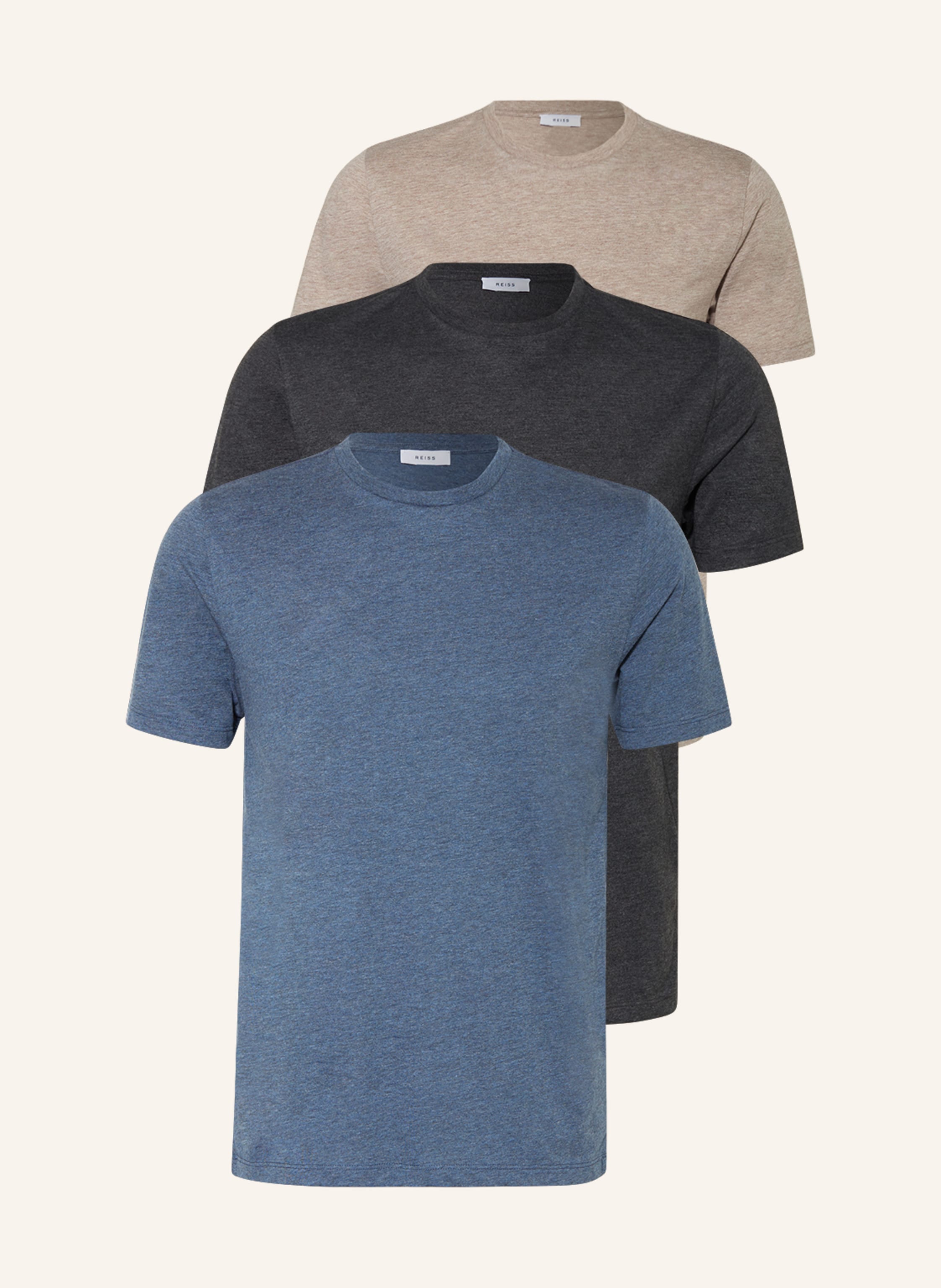 REISS 3er-Pack T-Shirts BLESS