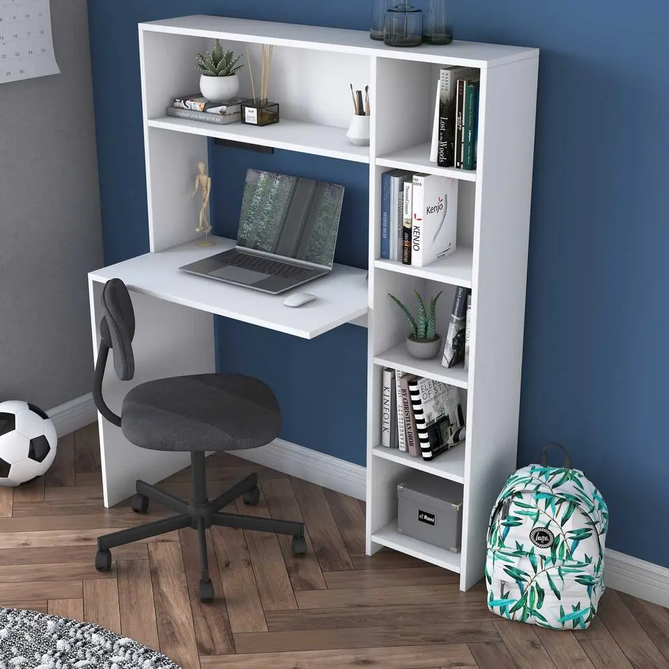 HA14 Bureau - 100% MELAMINE - Wit
