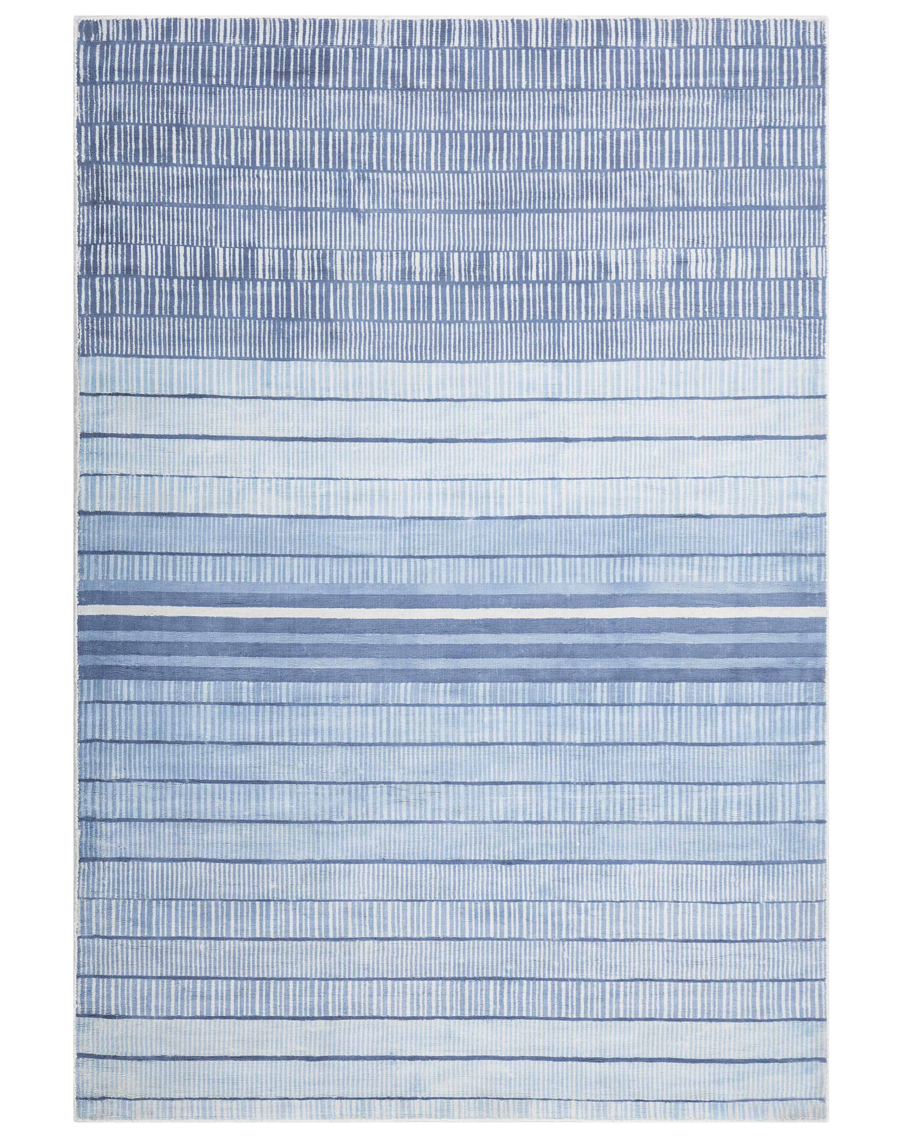Rug YARDERE Light Blue 140 x 200 cm Viscose