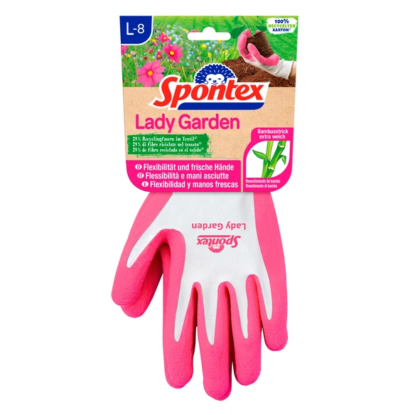 Handschuhe »Lady Garden Recycling«, Gr. 8, bunt