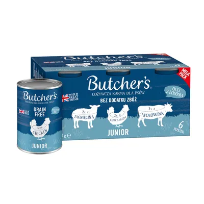 Butcher's Original Grain Free Junior 6 x 400g