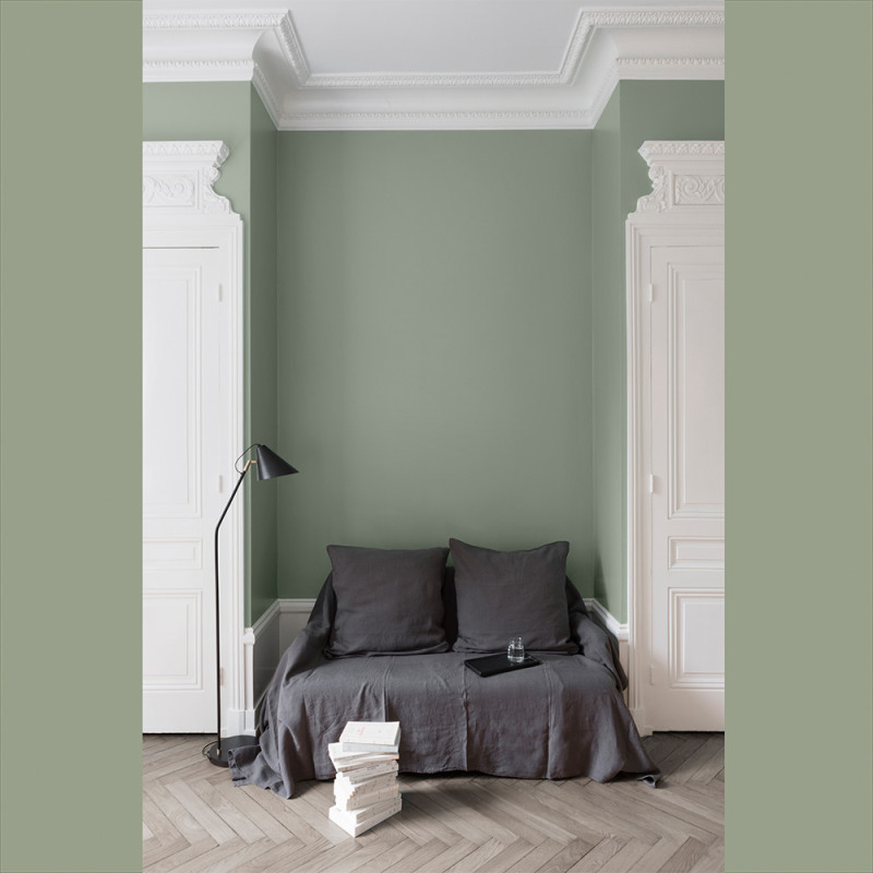 Peinture pour murs Velours de Peinture vert Luxembourg mat 0,5 L LIBERON