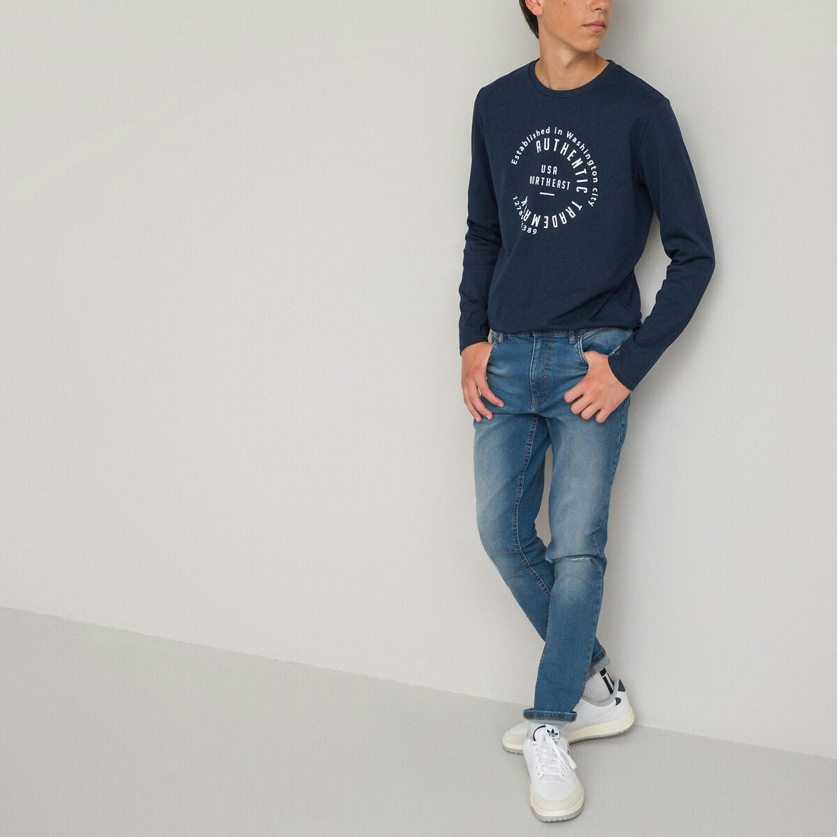 Lot 2 T-shirts manches longues imprimés