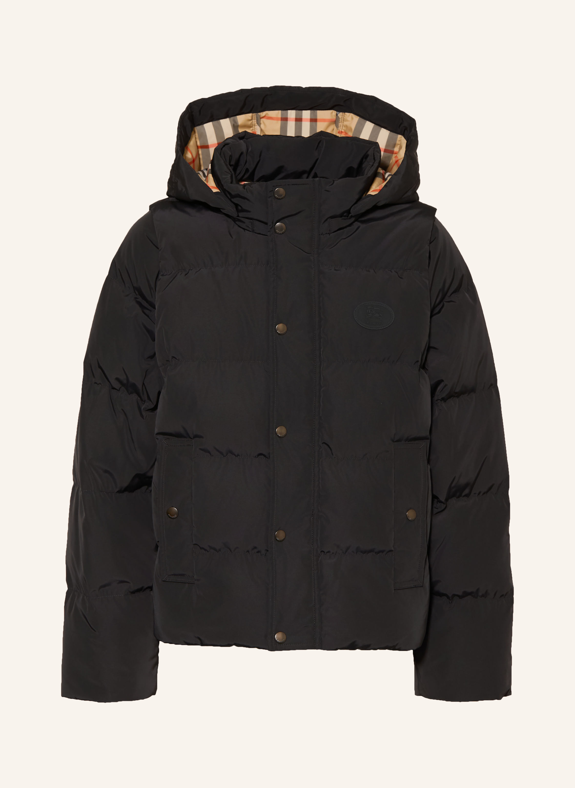 BURBERRY Daunenjacke GRANVILLE mit abnehmbaren Ärmeln