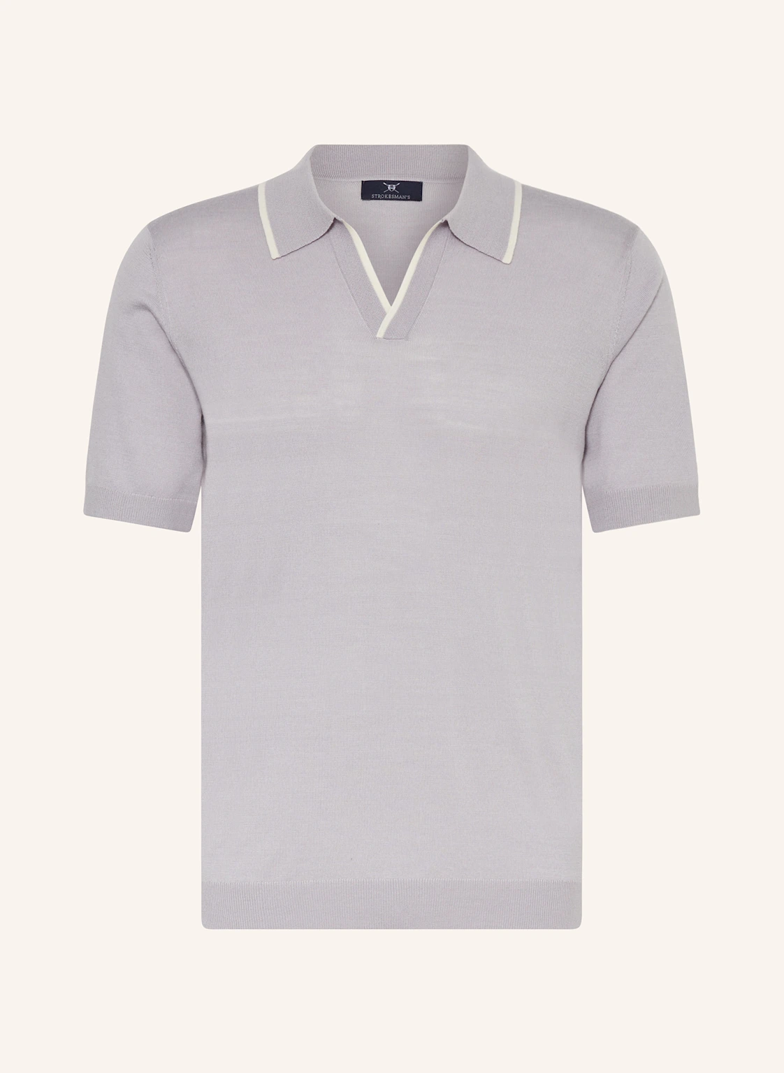 STROKESMAN'S Strick-Poloshirt