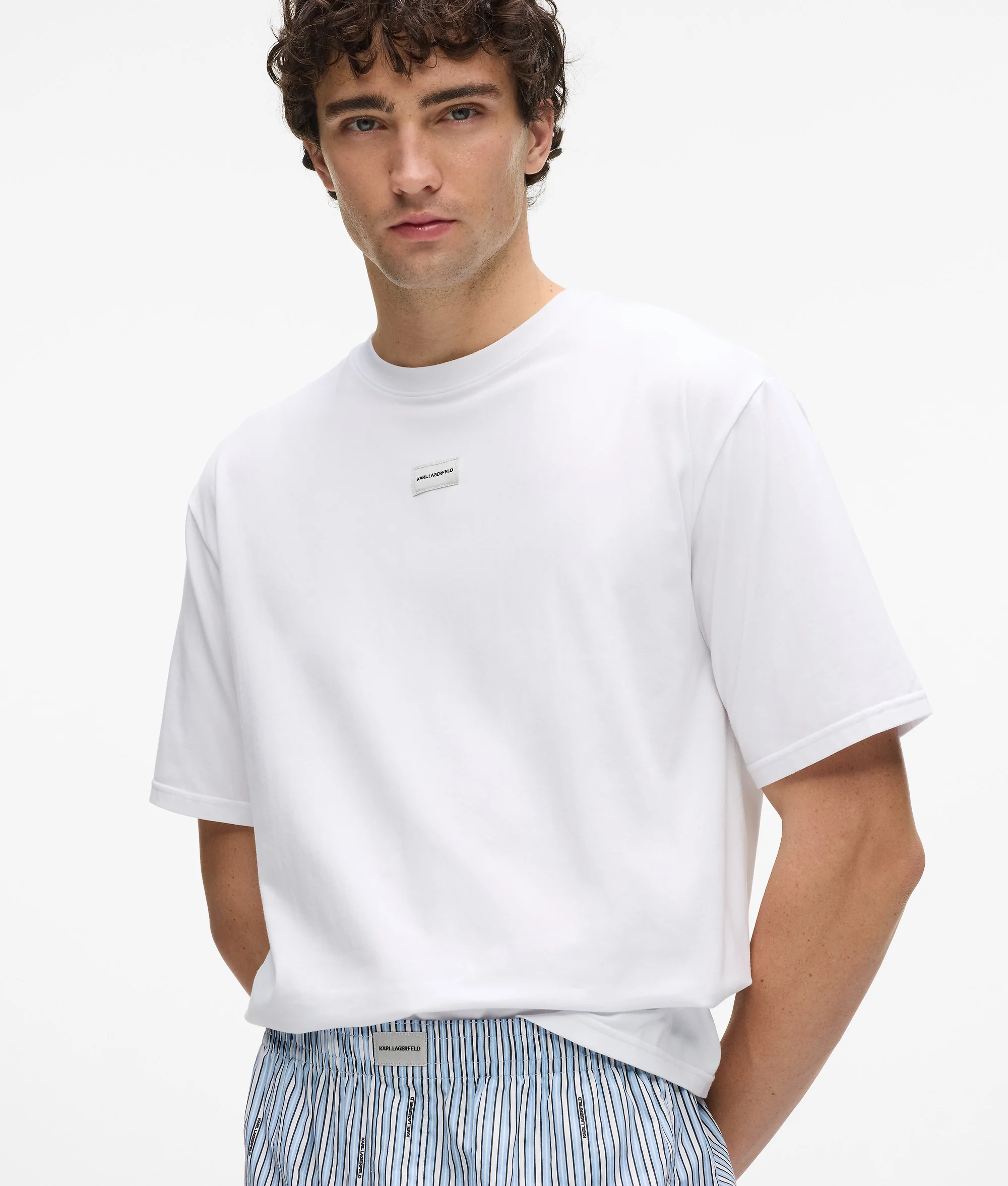 Ensemble de pyjama rayé