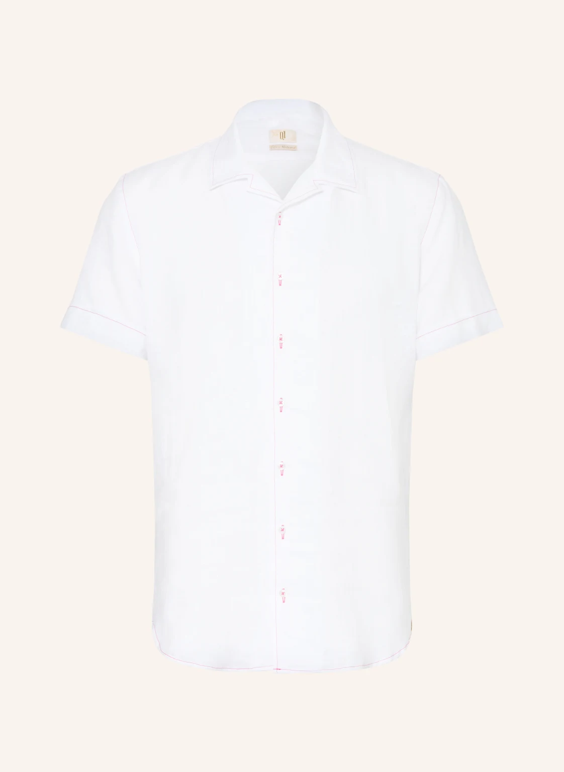 Q1 Manufaktur Resorthemd OLLY Slim Relaxed Fit aus Leinen