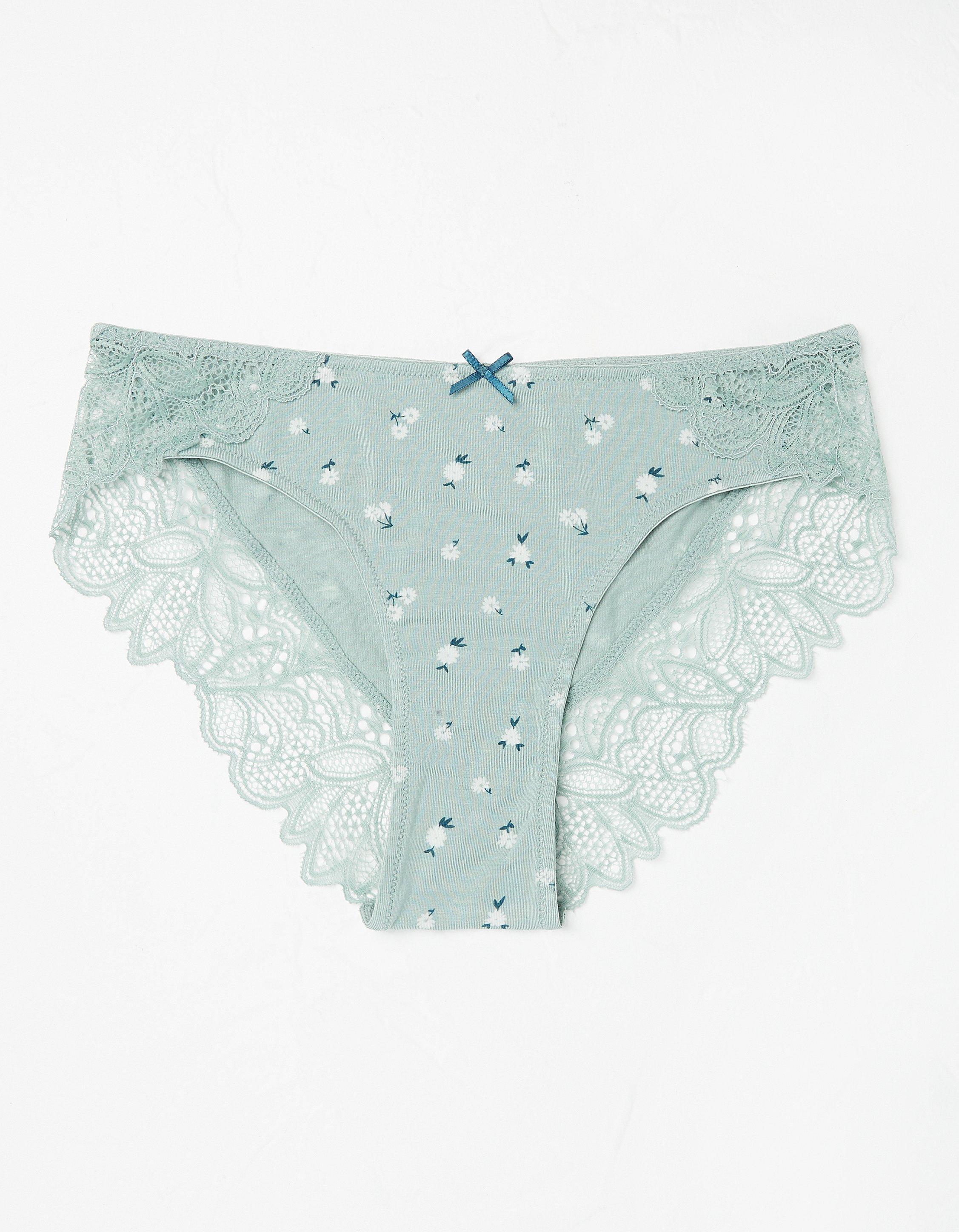 Daisy Print Cheeky Briefs