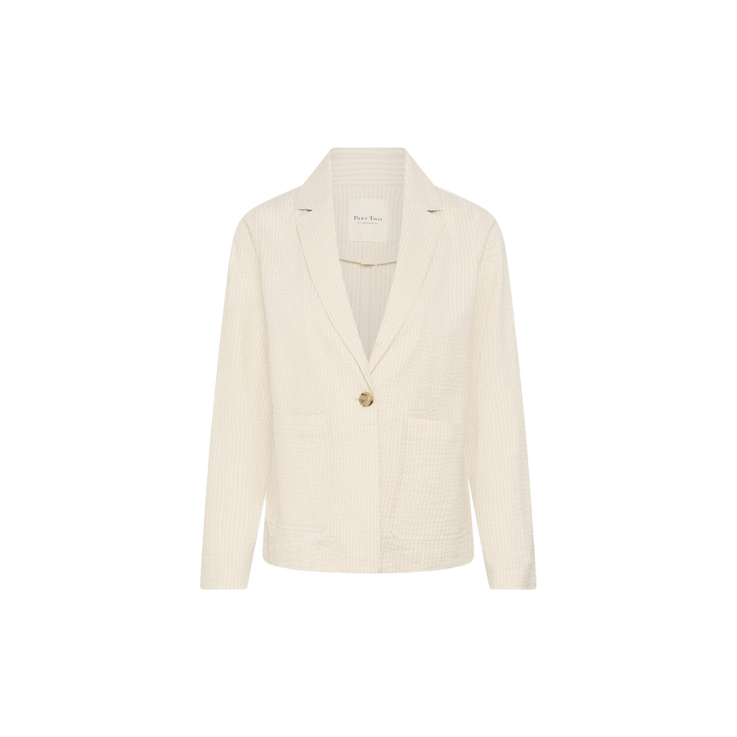 BriddiPW Jacket, whisper white stripe