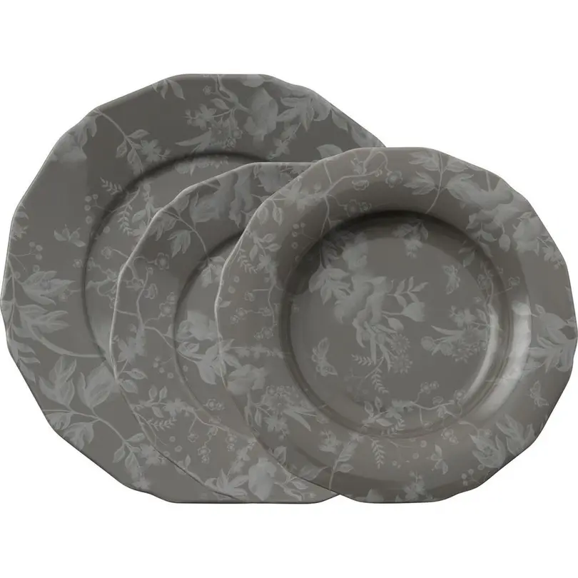 Geschirrset 12-teilig Garden Glamour