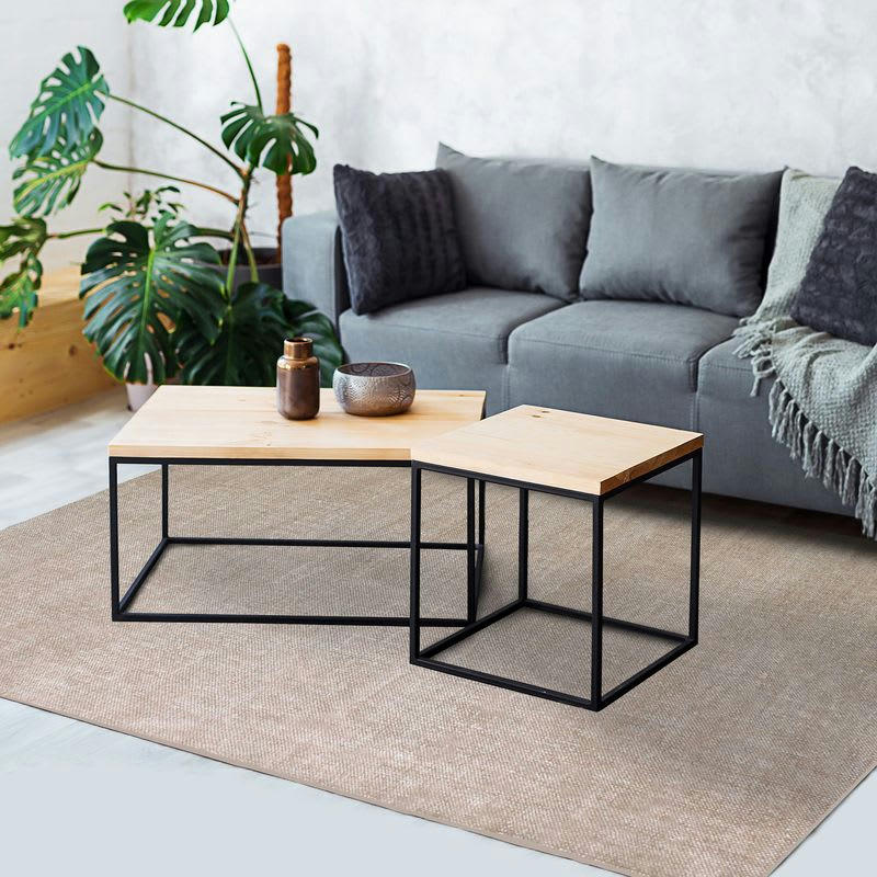 VINTAGE - Tapis effet délavé rose nude 160x230