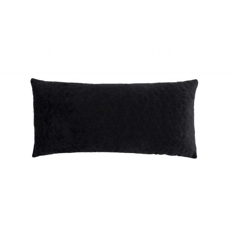 IRIS - Coussin en tissu noir