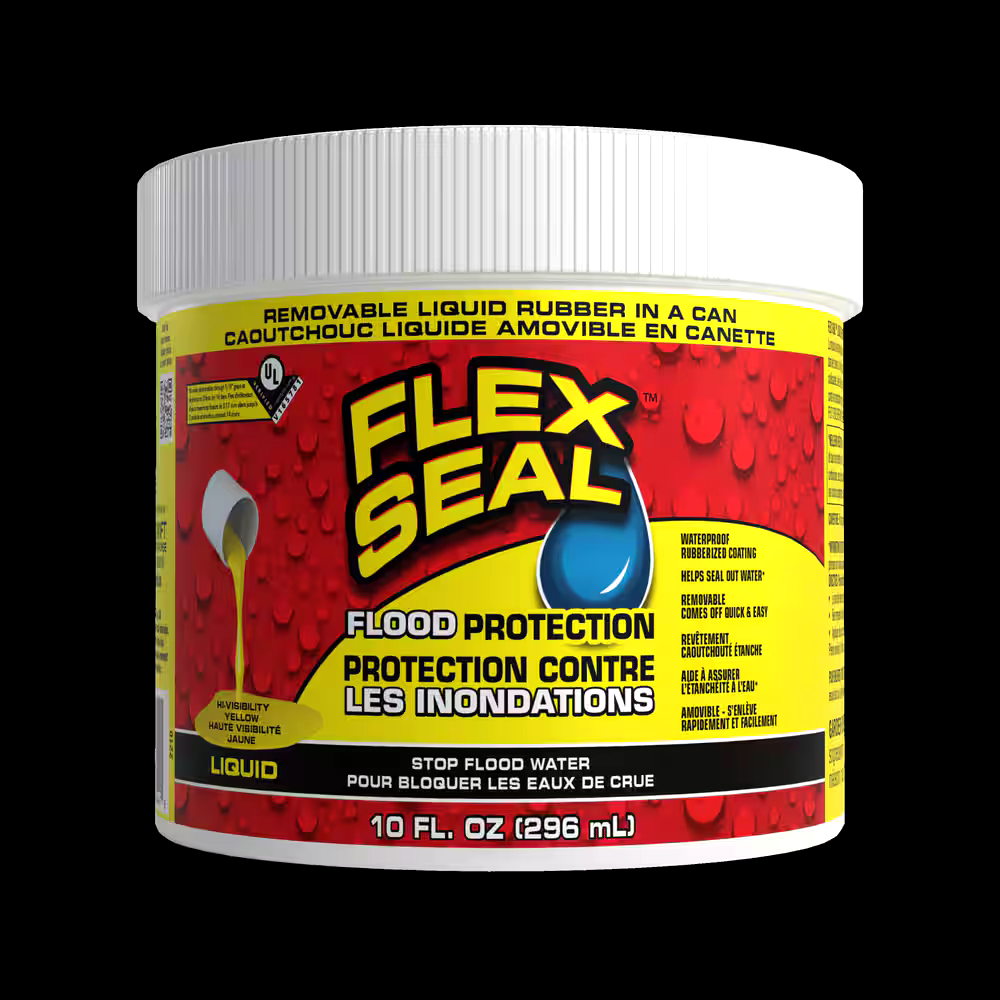 Flex Seal Liquid Flood Protection, Waterproof Flood Protection, 10-oz