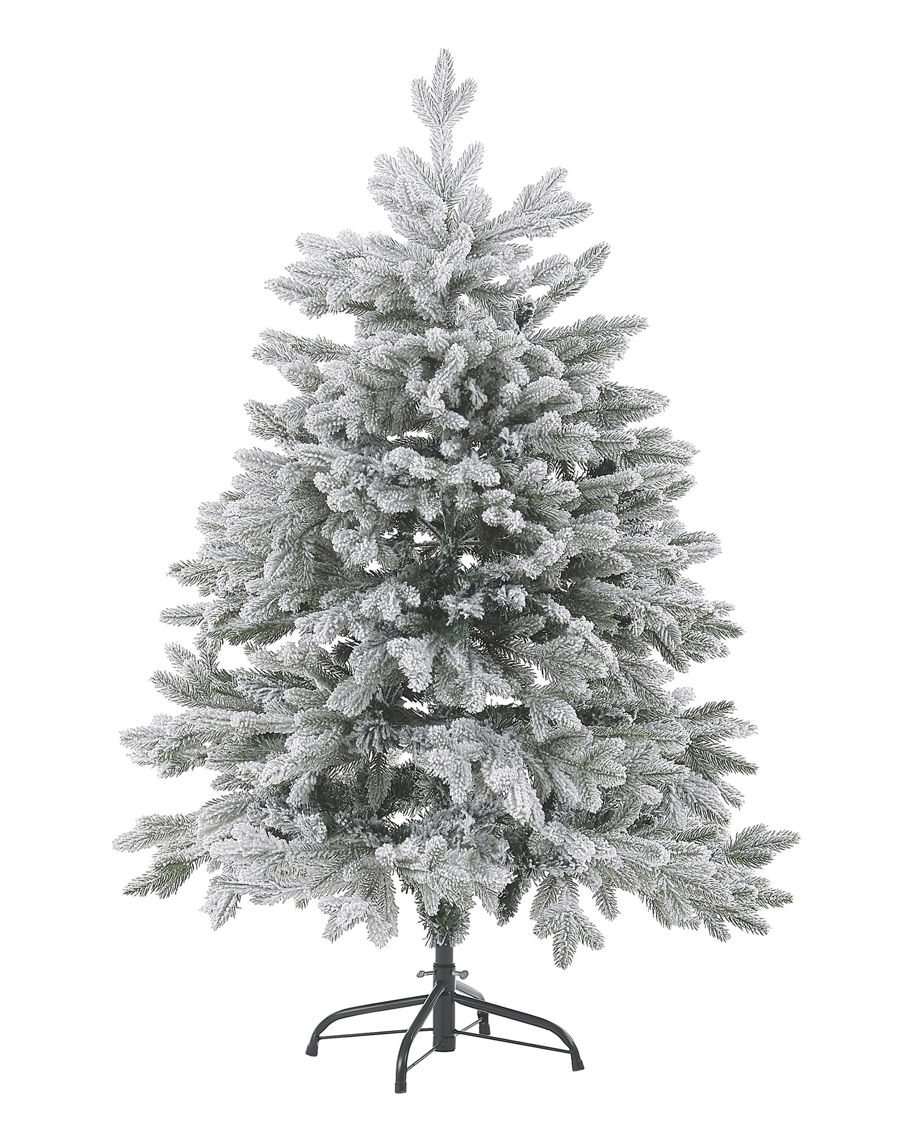 Artificial Snowy Christmas Tree FORAKER 120 cm White