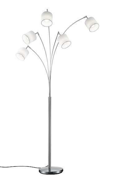 Lampadaire design, Lampadaire arc 5 lampes Tommy, TRIO