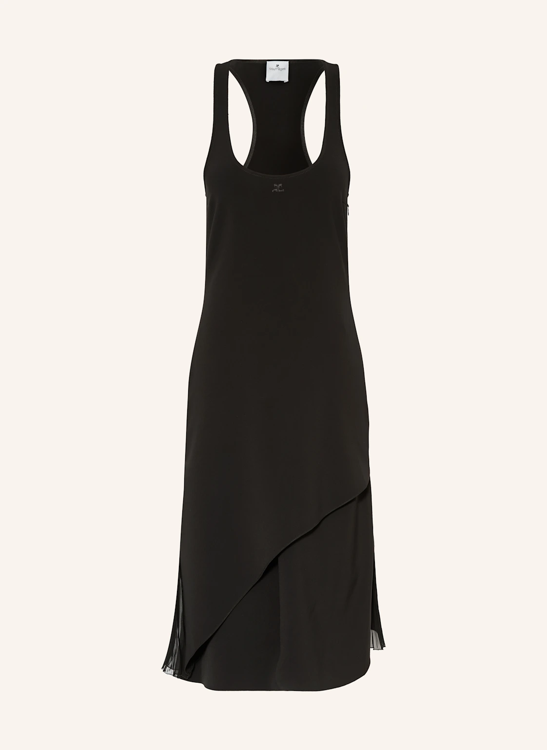Courrèges Kleid INFINITY mit Plissees