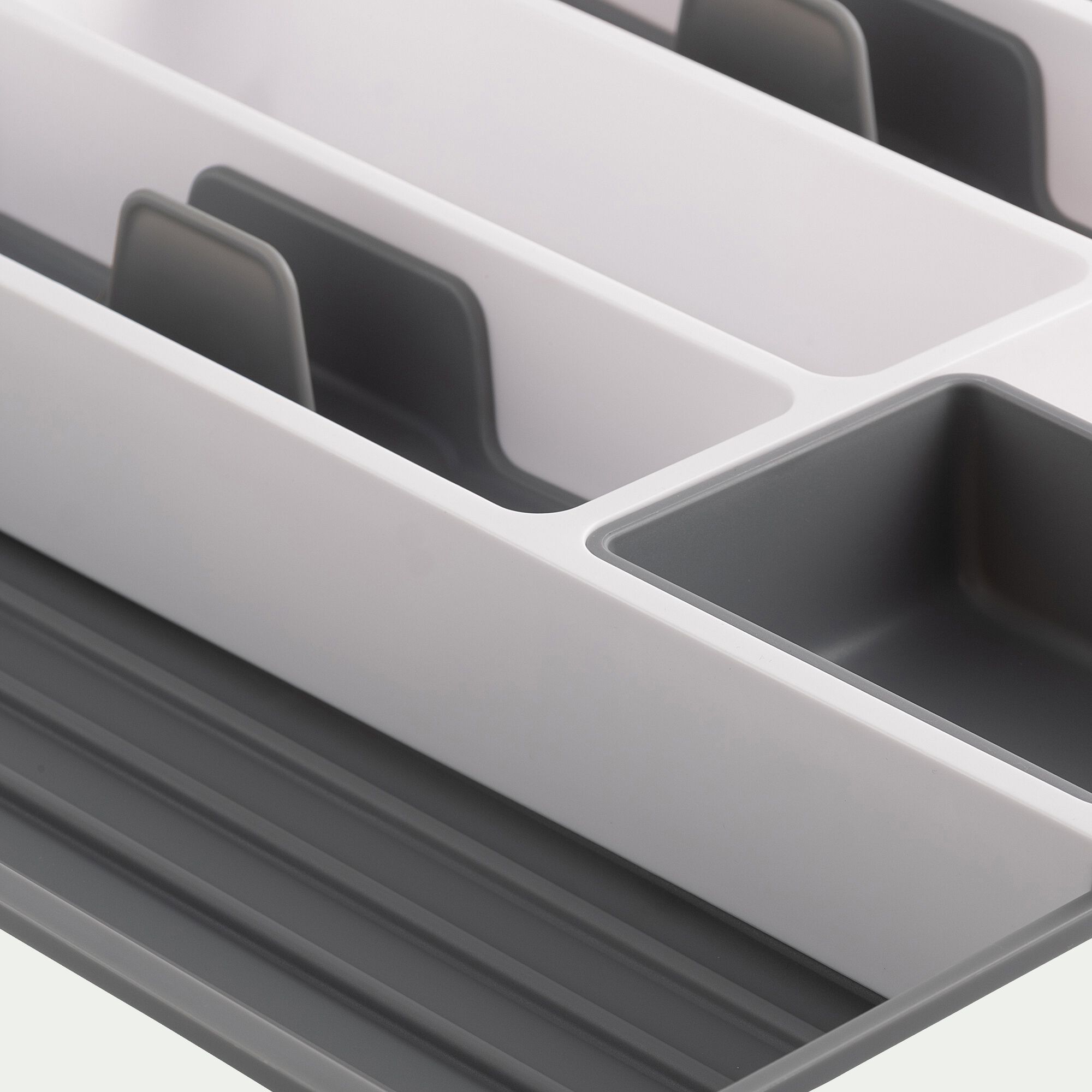 OXO - Range couverts en plastique - gris