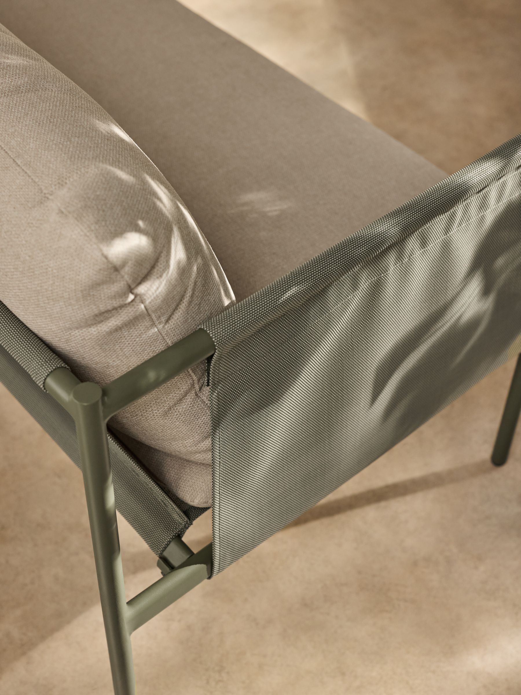 Estelle Garden Corner Dining Lounge Set in Green