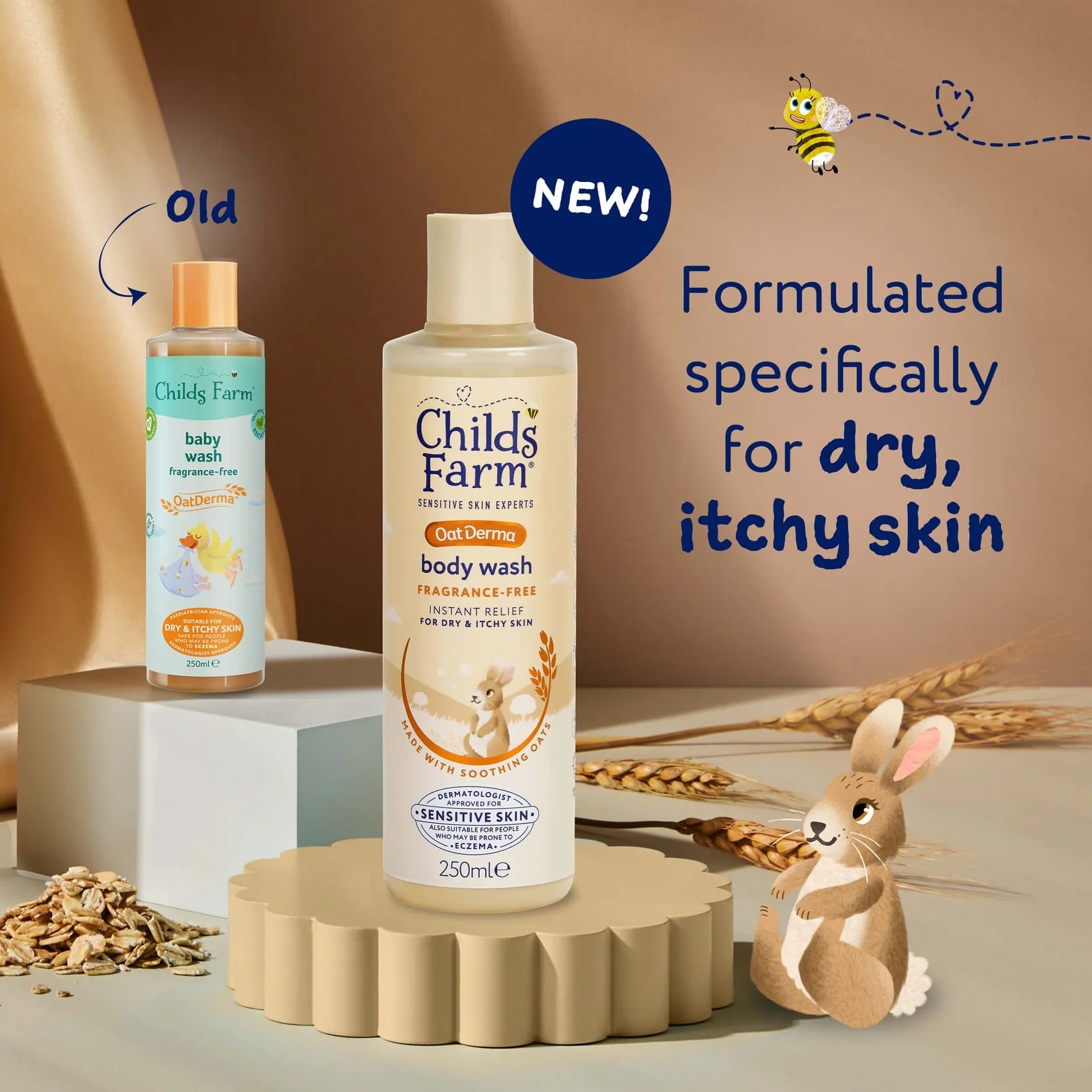 Child's Farm Oat Derma Body Wash 250ml