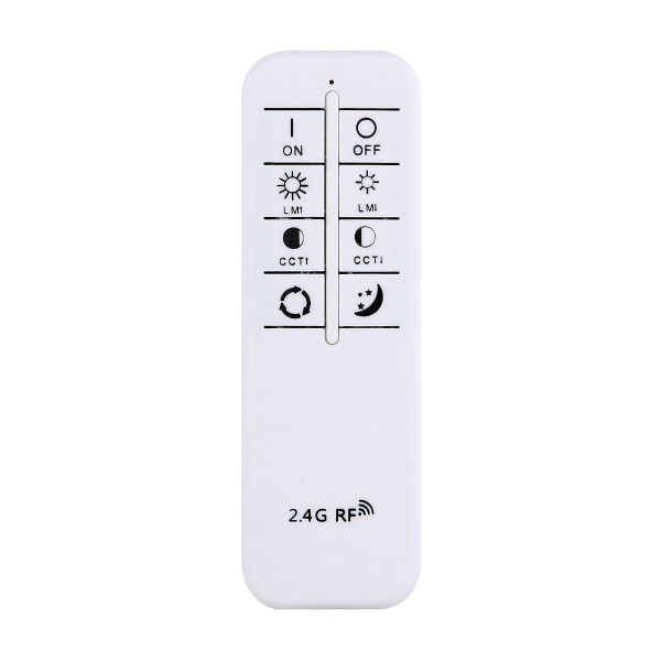 Plafon TEMPIO z pilotem kwadratowy biały LED 1x55W 50cm 6875lm IP20 Italux