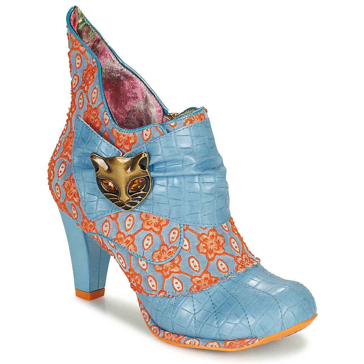 Irregular Choice - MIAOW - Blue / Orange