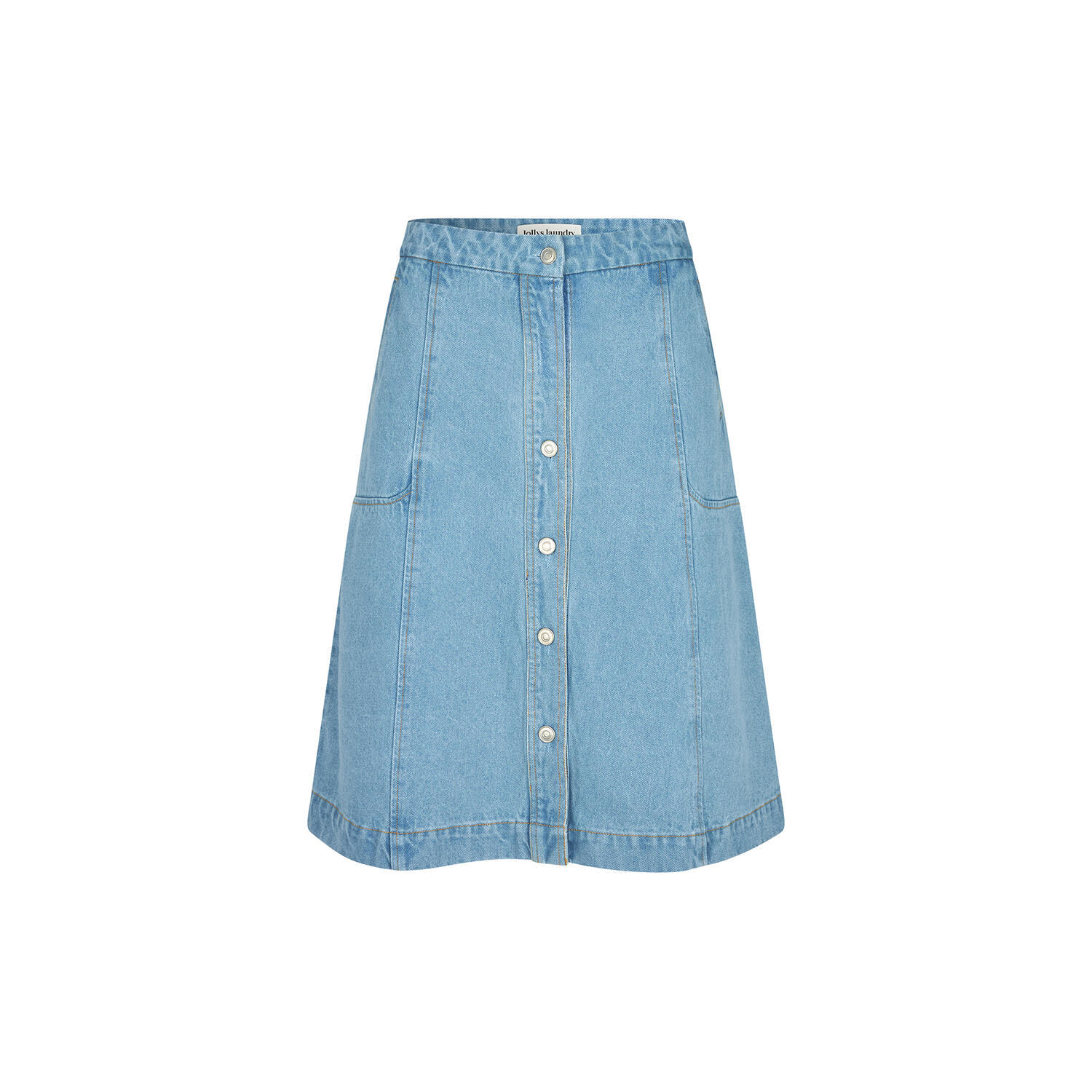 KayLL Short Skirt, washed denim
